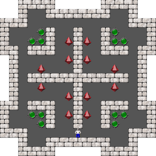 Уровень 27 — Brian Kents Sokoban2Ks Sokoban2K